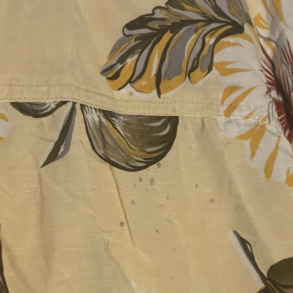 John Severson Kahala Men’s Hawaiian shirt Button Front Stained Size XL Rayon - Picture 4 of 11